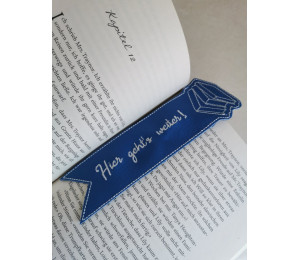 Stickserie ITH - Lesezeichen Bücher Liebe